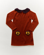 Load image into Gallery viewer, Oeuf Peace Pocket Dress - Sequoia - 1/2Y, 2/3Y, 3/4Y, 5/6Y